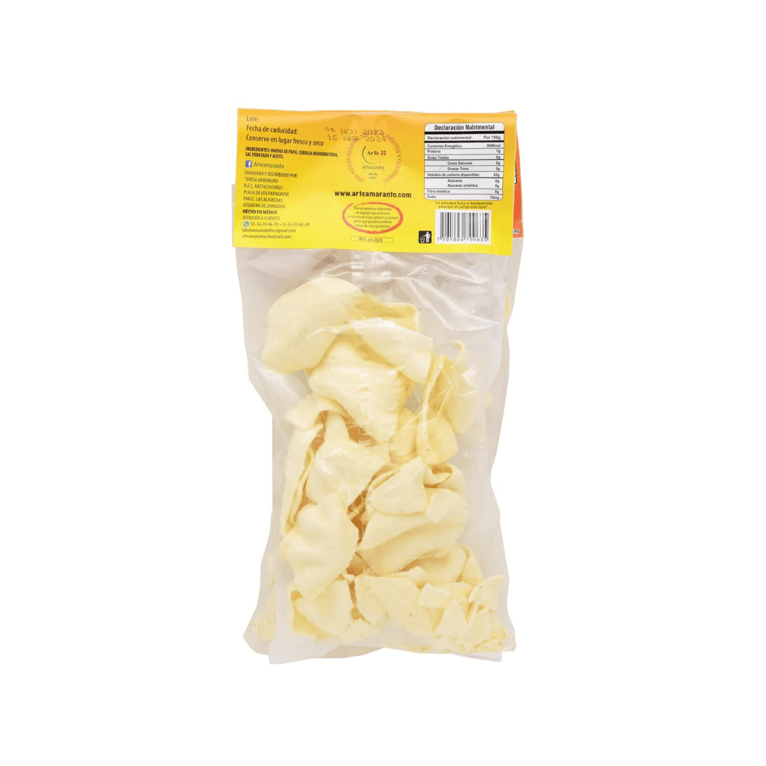 Papas Light Sabor Natural 50 Gr - Arte Amaranto